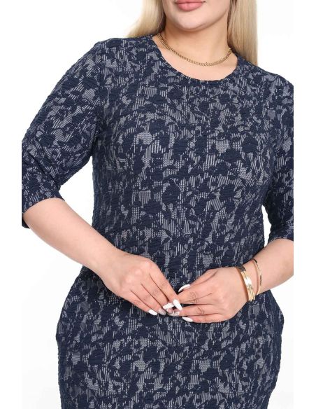 Klasikinė suknelė su kišenėmis