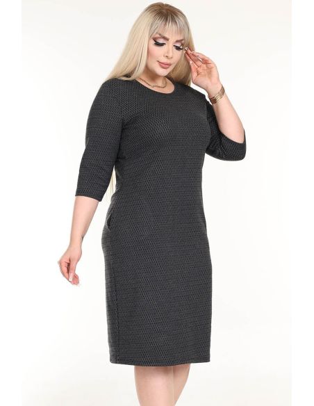 Klasikinė suknelė su kišenėmis