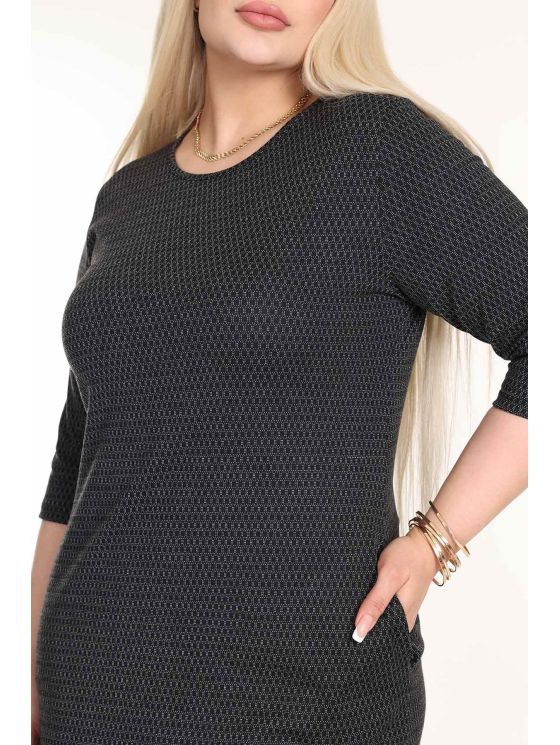 Klasikinė suknelė su kišenėmis 2