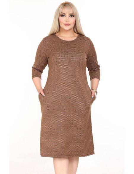 Классическое платье с карманами