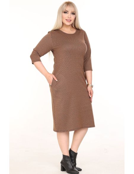 Классическое платье с карманами