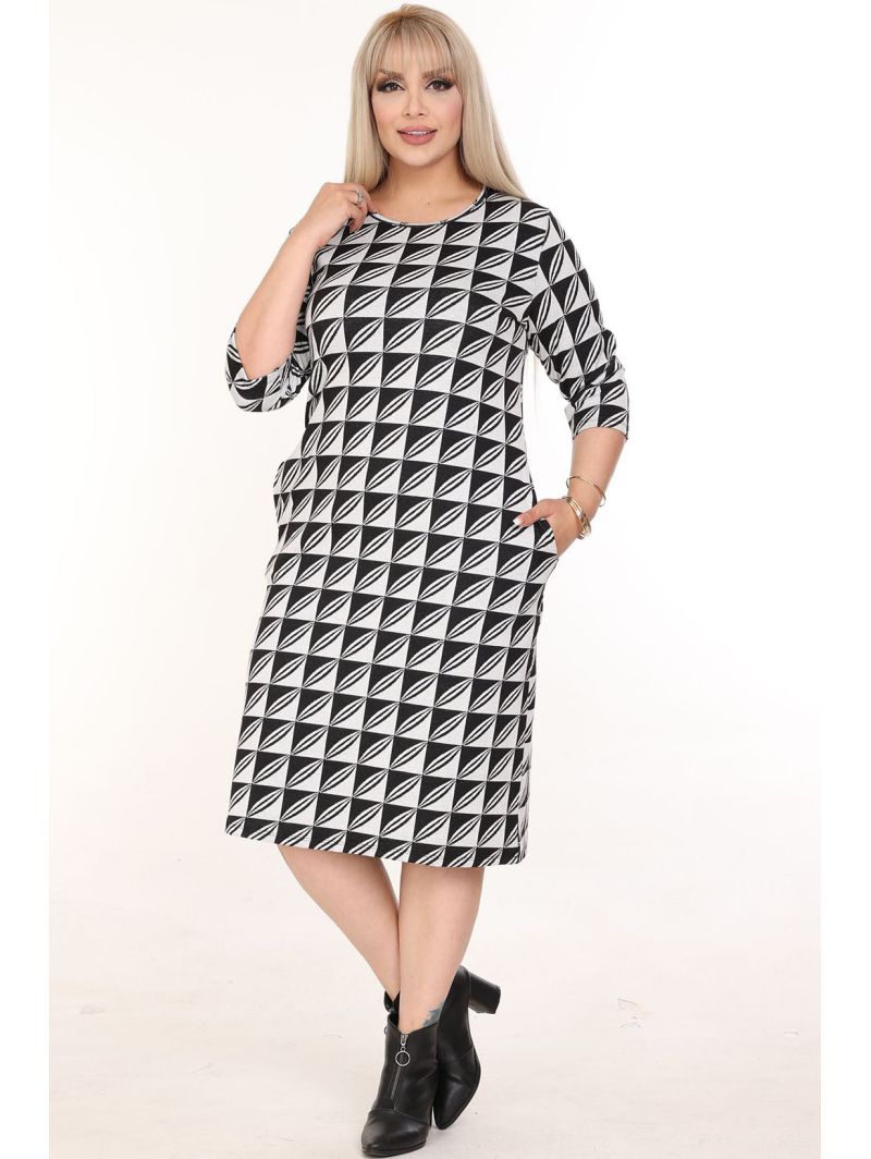 Классическое платье с карманами Классическое платье с карманами