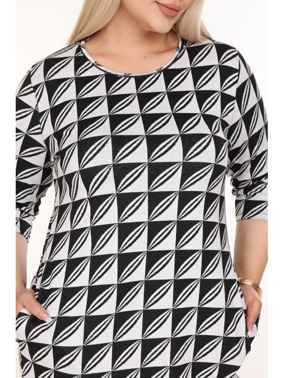 Klasikinė suknelė su kišenėmis 2