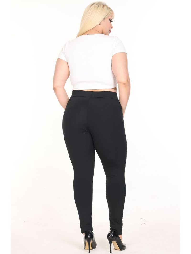 Узкие брюки больших размеров Узкие брюки больших размеров