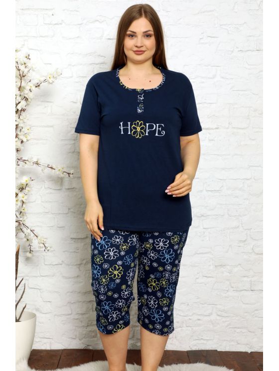 Didelių dydžių pižama moterims