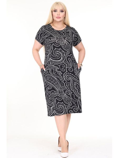 Lühikeste varrukatega kleit