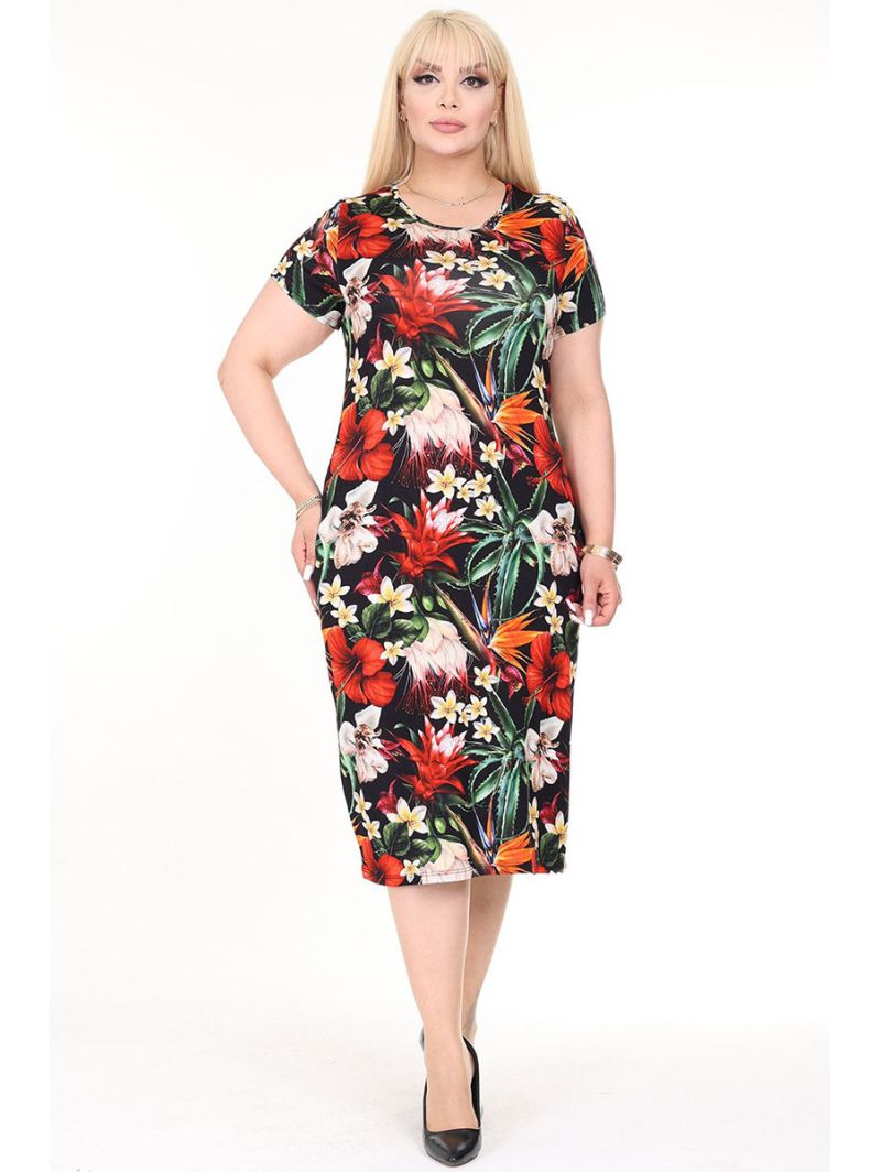 Gėlėta vasarinė suknelė trumpomis... Gėlėta vasarinė suknelė trumpomis...