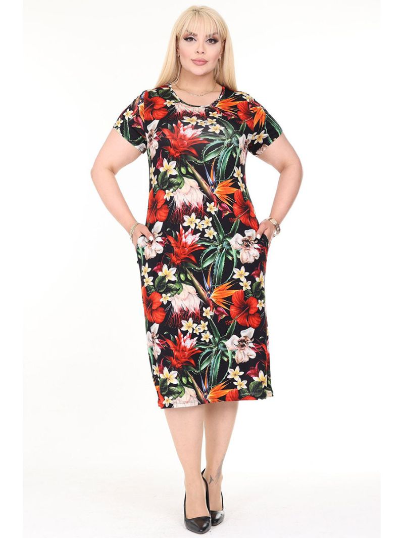 Gėlėta vasarinė suknelė trumpomis... Gėlėta vasarinė suknelė trumpomis...