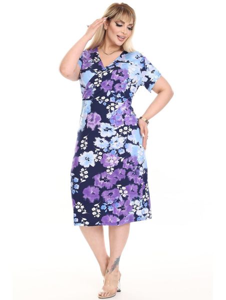 Ziedu kleita ar ziediem