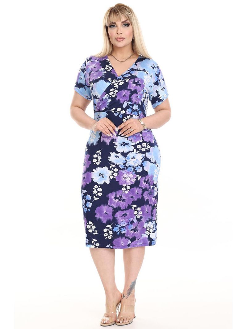 Gėlėta suknelė su gėlytėmis Gėlėta suknelė su gėlytėmis