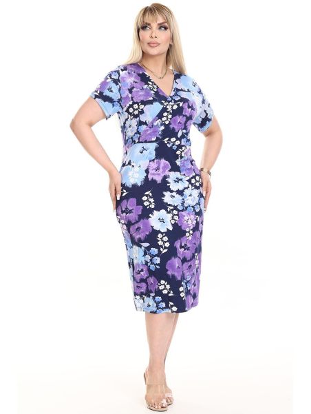 Gėlėta suknelė su gėlytėmis