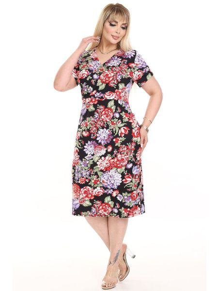 Gėlėta suknelė su gėlytėmis