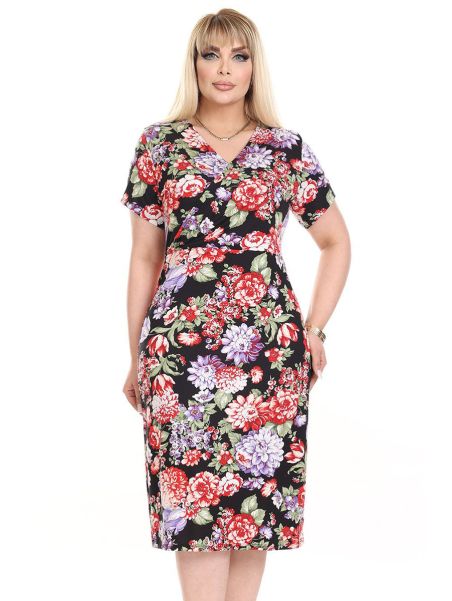 Цветочное платье с цветами