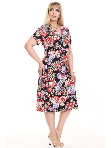 Цветочное платье с цветами