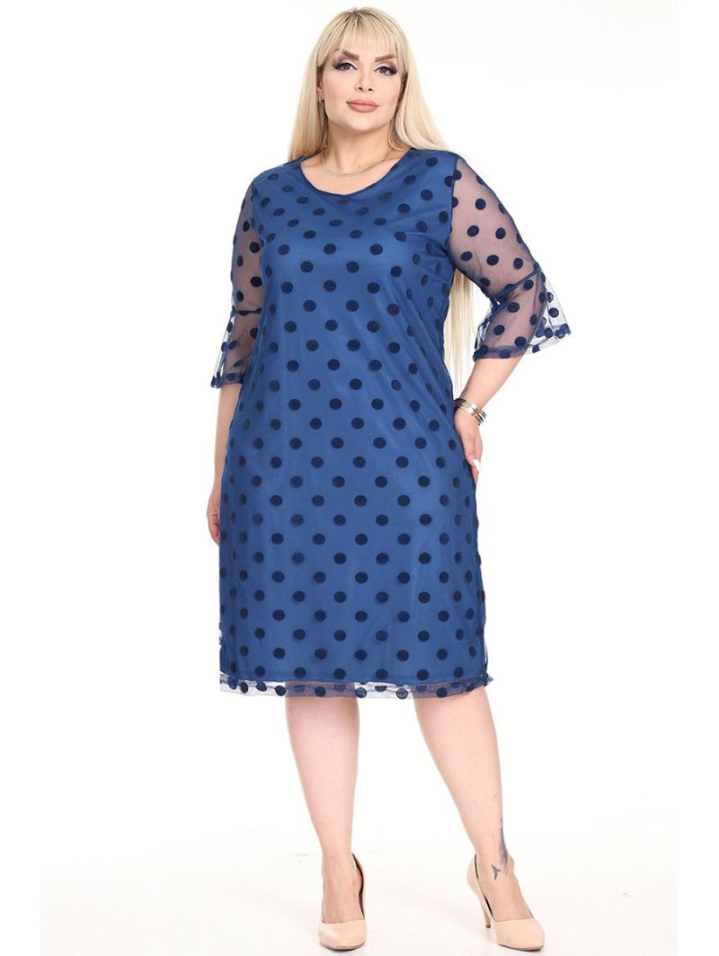 Sinine kleit helmestega Sinine kleit helmestega