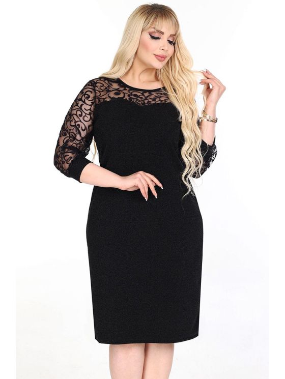 Классическое черное платье