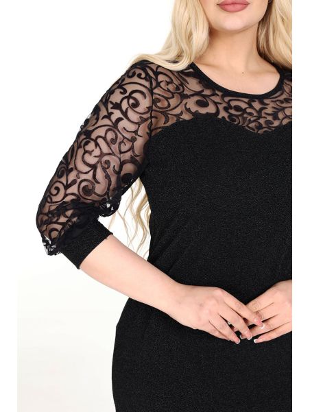 Классическое черное платье