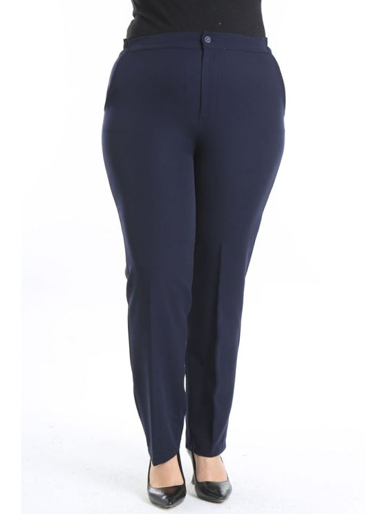 Klasiskas sieviešu bikses ar rāvējslēdzēju