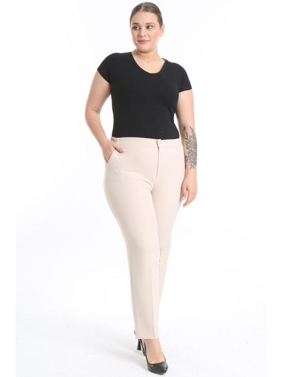 Klassikalised naiste püksid lukuga