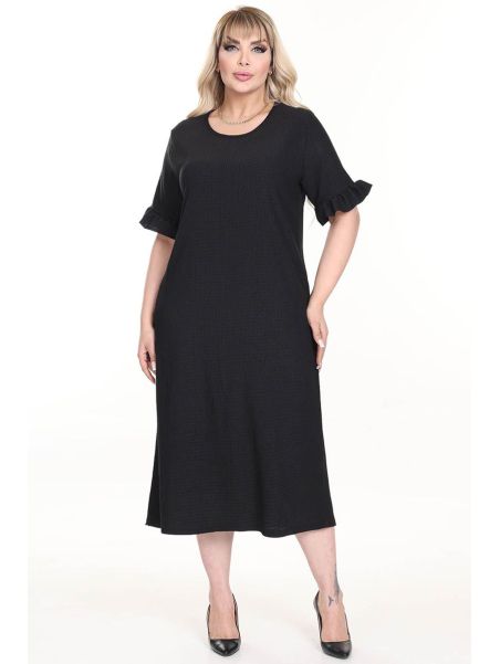 Melna īsroku kleita