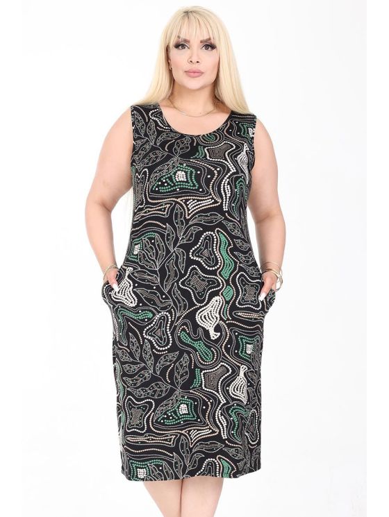 Vasarinė suknelė be rankovių