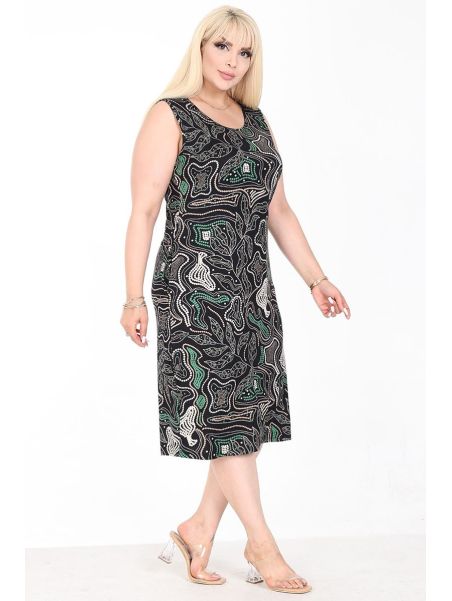 Vasarinė suknelė be rankovių