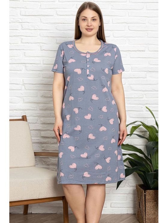 Ночные рубашки с короткими рукавами