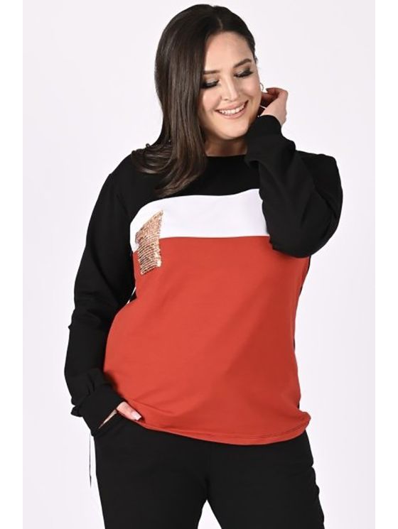 copy of Sieviešu kokvilnas blūze ar uzrakstiem