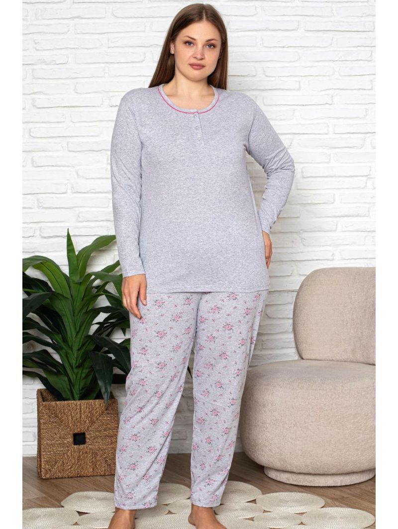 Пижама с длинными рукавами