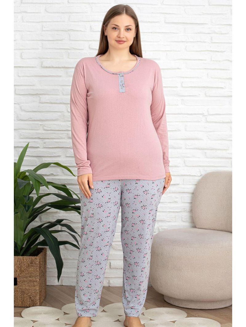 Пижама с длинными рукавами