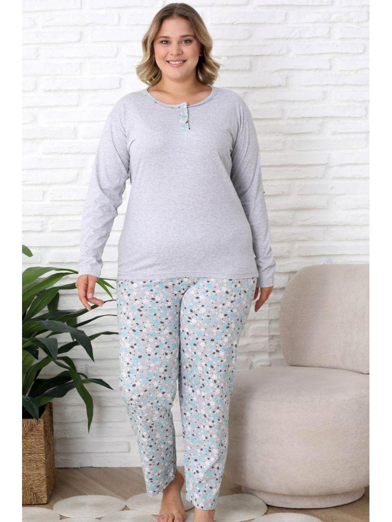 Пижама с длинными рукавами