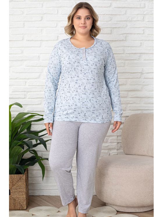 Pižama ilgomis rankovėmis